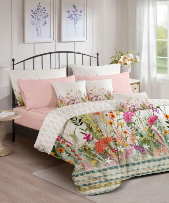 BREEZE BEDSIDE SET BEYAZ