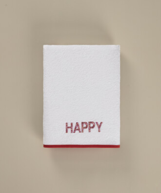 HAPPY CHILDREN'S TOWEL BEYAZ