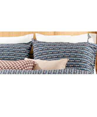HIDDEN DUVET COVER SET INDIGO - 2