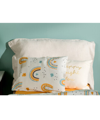 LITTLE SNAIL CHILDREN'S BEDSIDE COVER SET 100X150 COLORFUL - 4