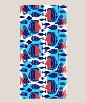 SALUTE BEACH TOWEL RENKLİ