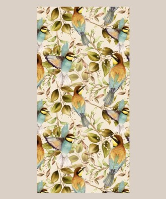 NATURE PLAJ HAVLUSU - %100 PAMUK, DİJİTAL BASKILI - MULTİ - 75X150 CM - MAISONETTE MULTİ